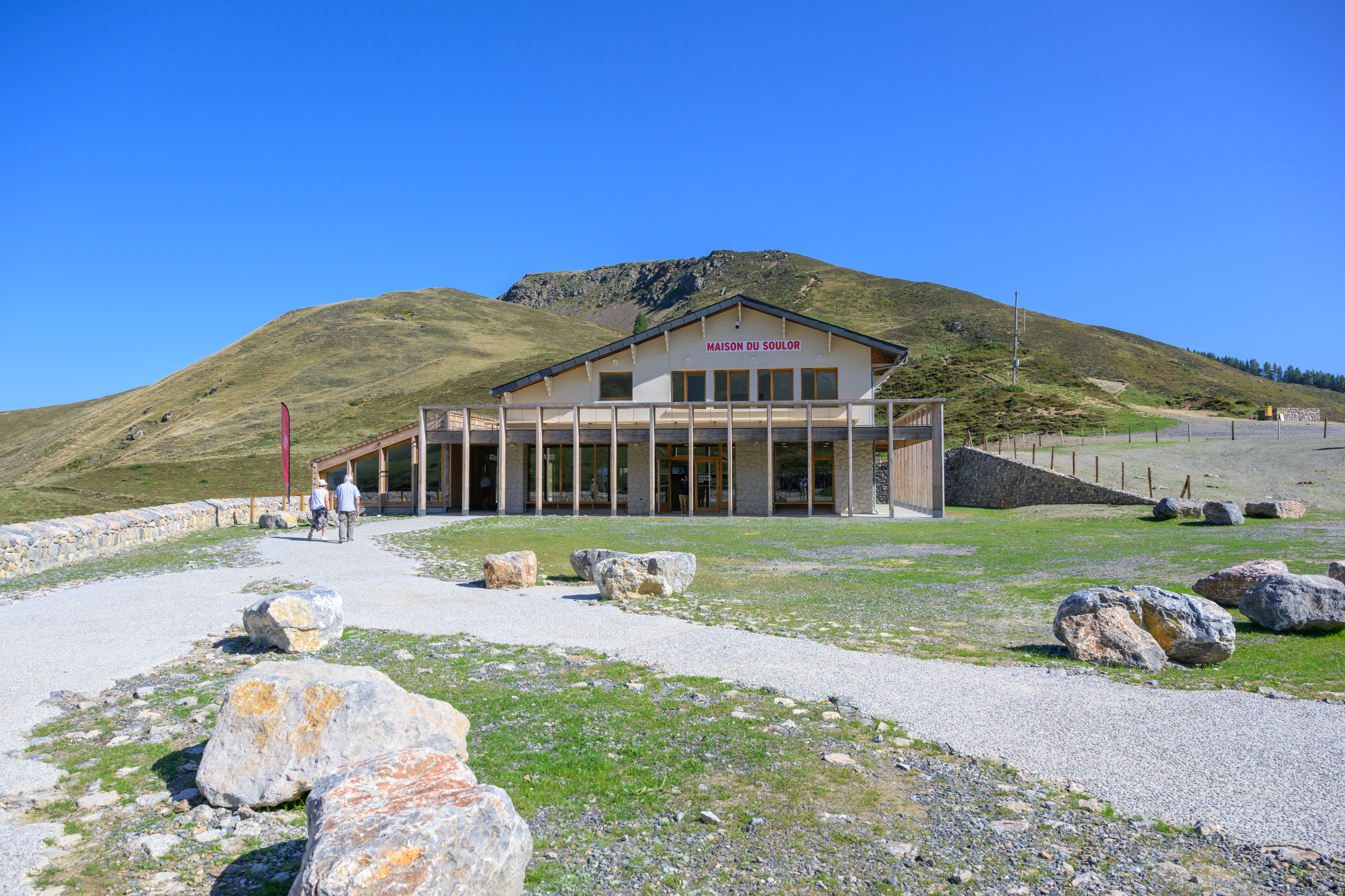 La Maison du Col du Soulor, vue de l'extérieur