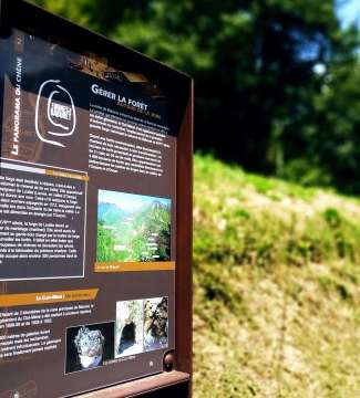 Le sentier des mines de Baburet