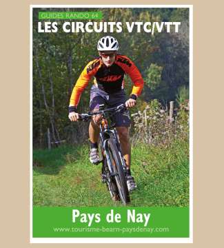 Carte des circuits VTT et VTC en Pays de Nay