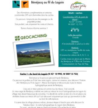 Géocaching à Bénéjacq
